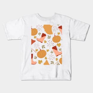 Pattern for autumn Kids T-Shirt